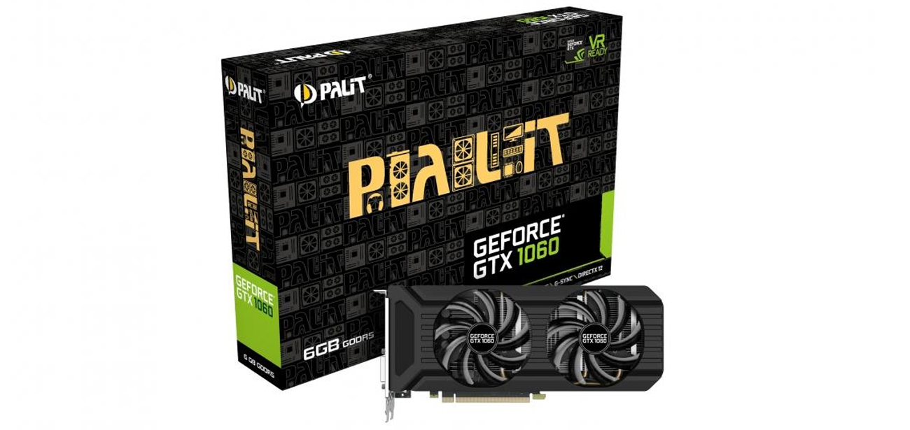 Palit GeForce GTX 1060 Dual 6GB GDDR5 - Karty graficzne NVIDIA ...